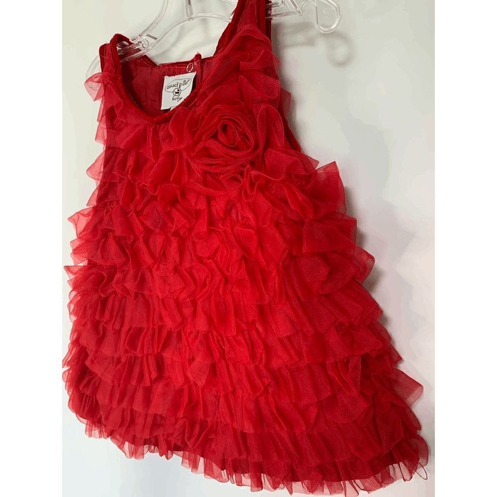 Mudpie Baby Red Formal Dress - Picture 4 of 9